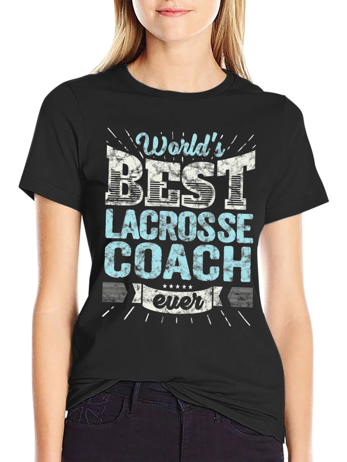 Worlds Best Lacrosse Coach Ever T-Shirt