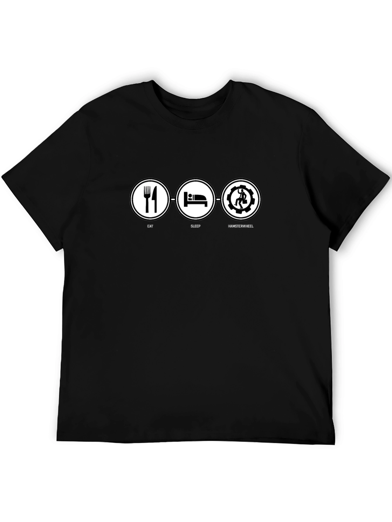 Eat Sleep Hamster Wheel T-Shirt