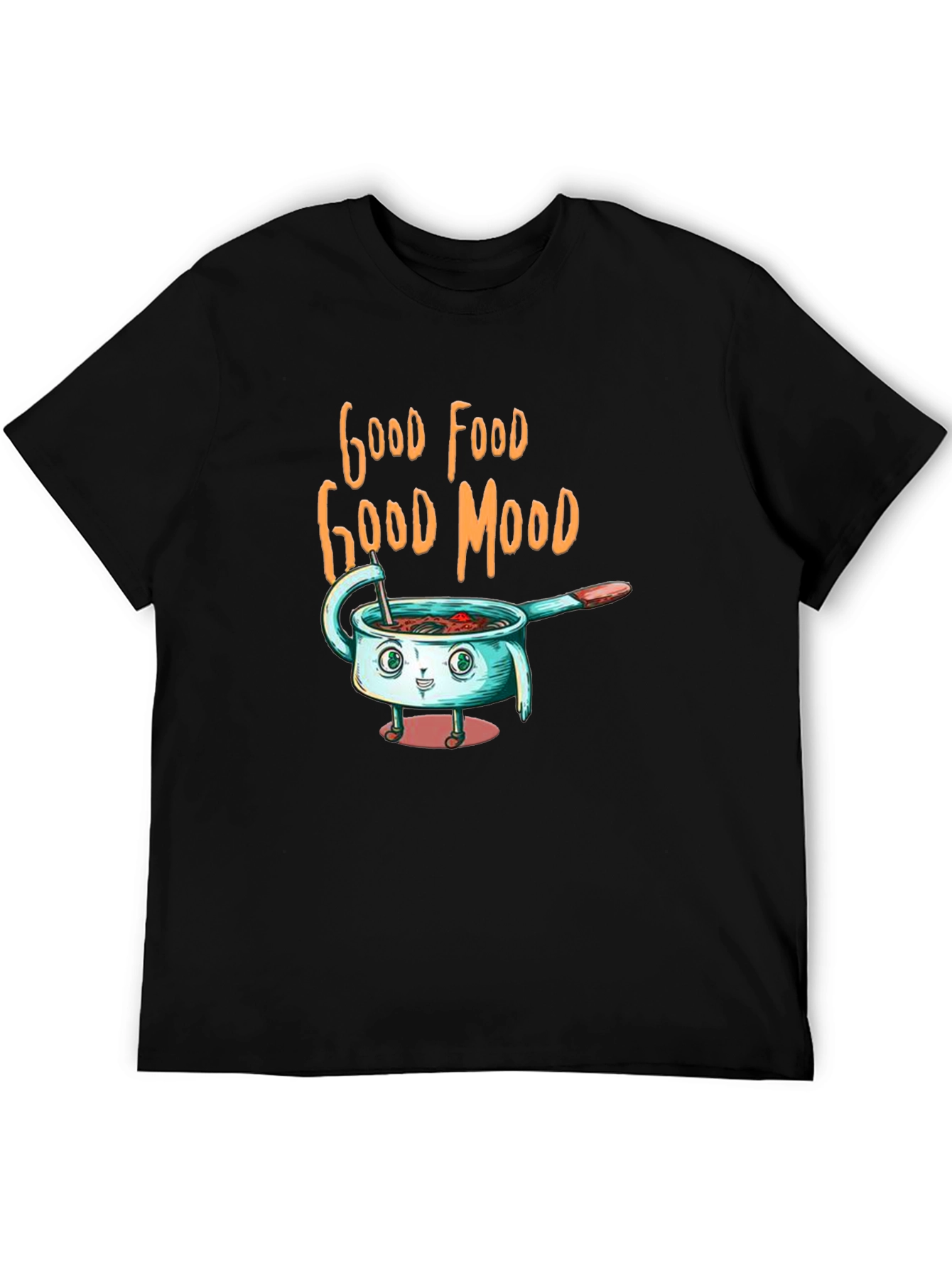 Good Food Good Mood Graphic T-Shirt