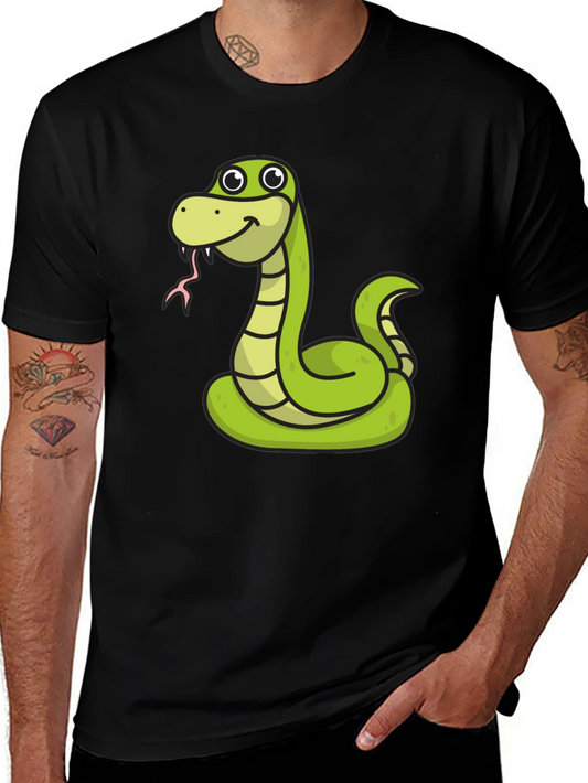 Snake Cartoon Graphic Tee