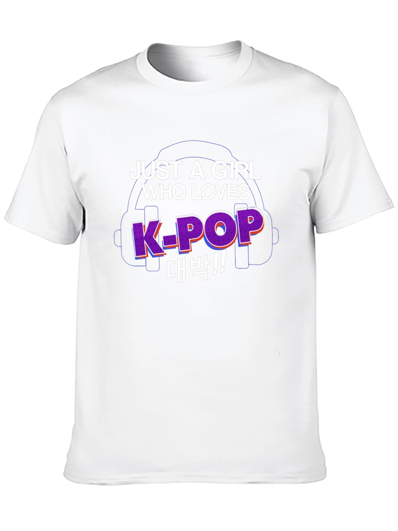 K-Pop Fan Black T-Shirt