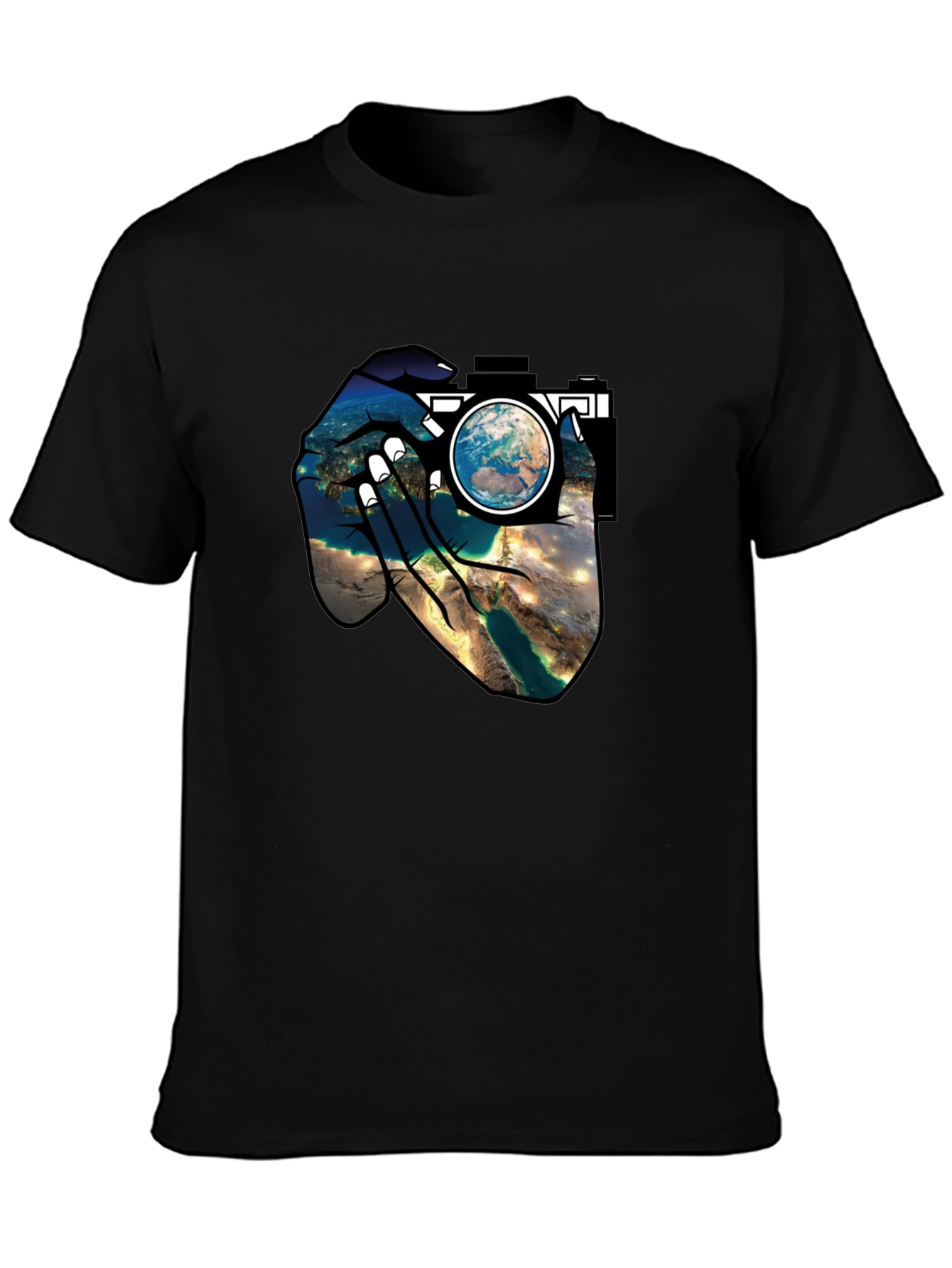 Earth Lens Graphic Tee - Capture the World