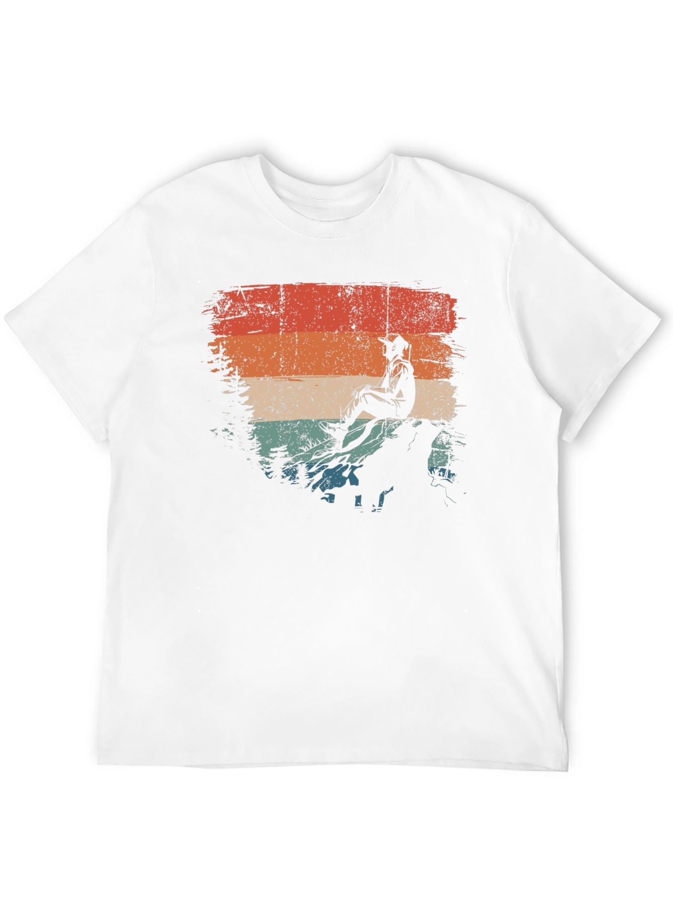 Retro Hiker Graphic T-Shirt - Outdoor Adventure Tee