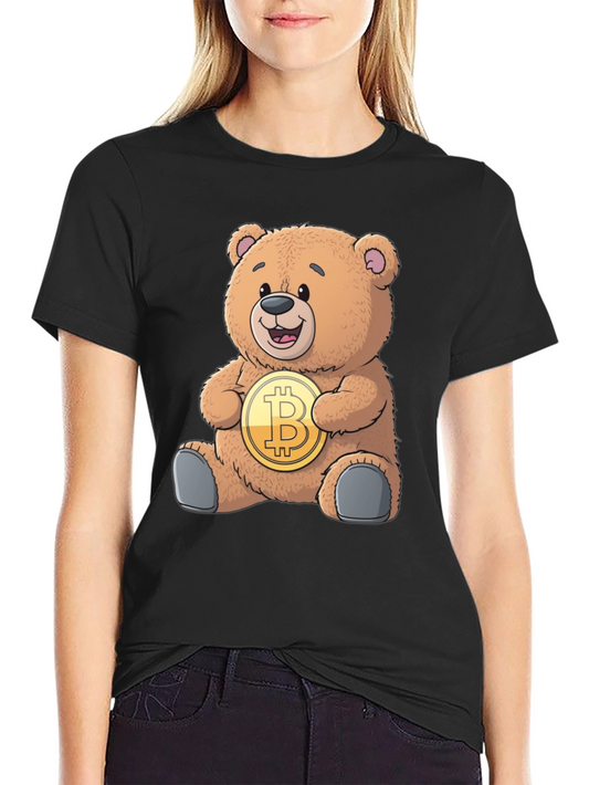 Bitcoin Bear T-Shirt - Crypto Lovers Tee