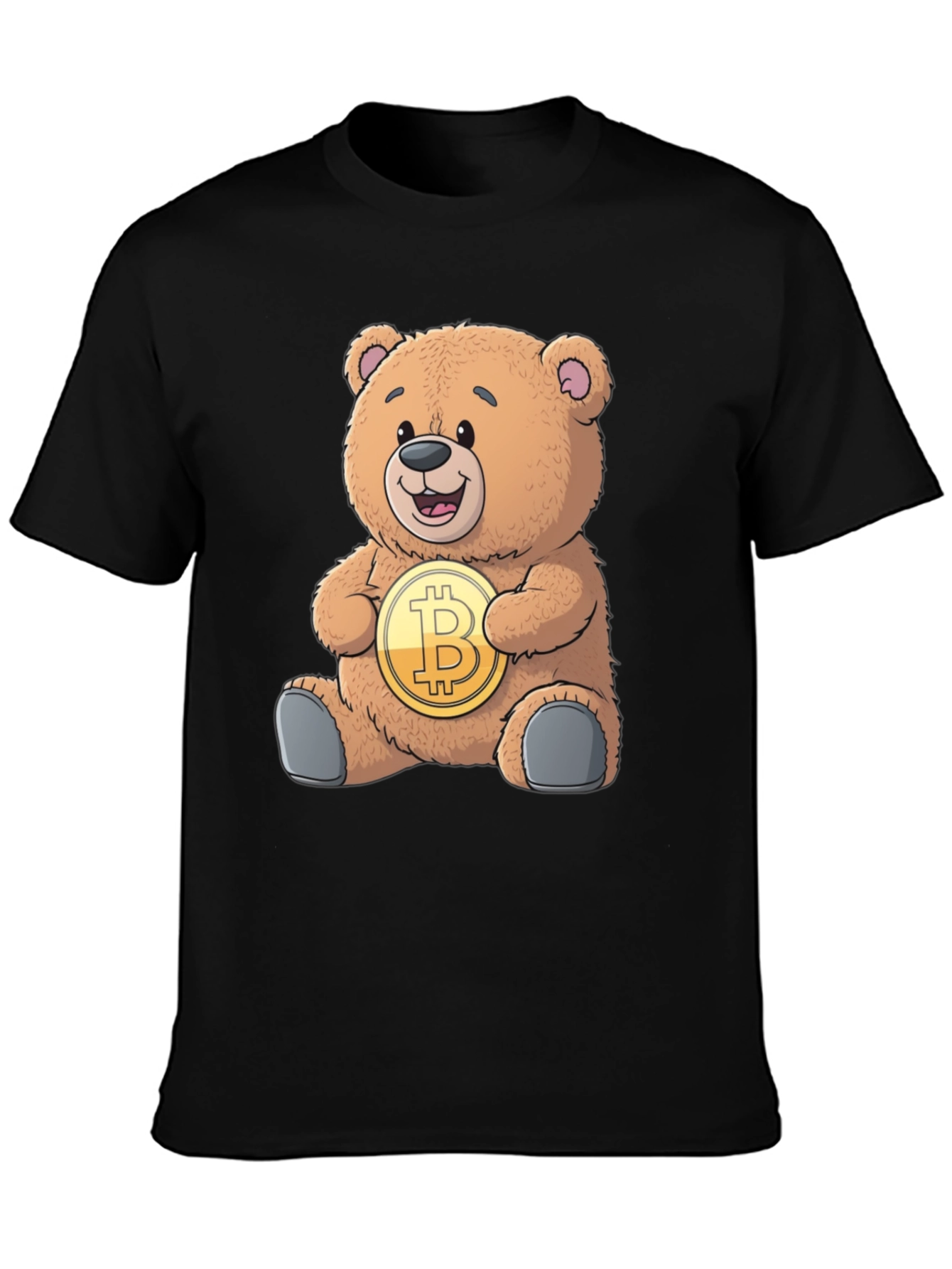Bitcoin Bear T-Shirt - Crypto Lovers Tee