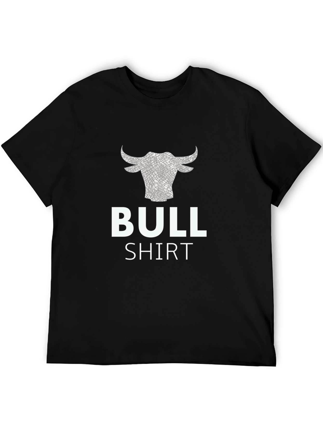 Bull Shirt Tee - Black Graphic T-Shirt