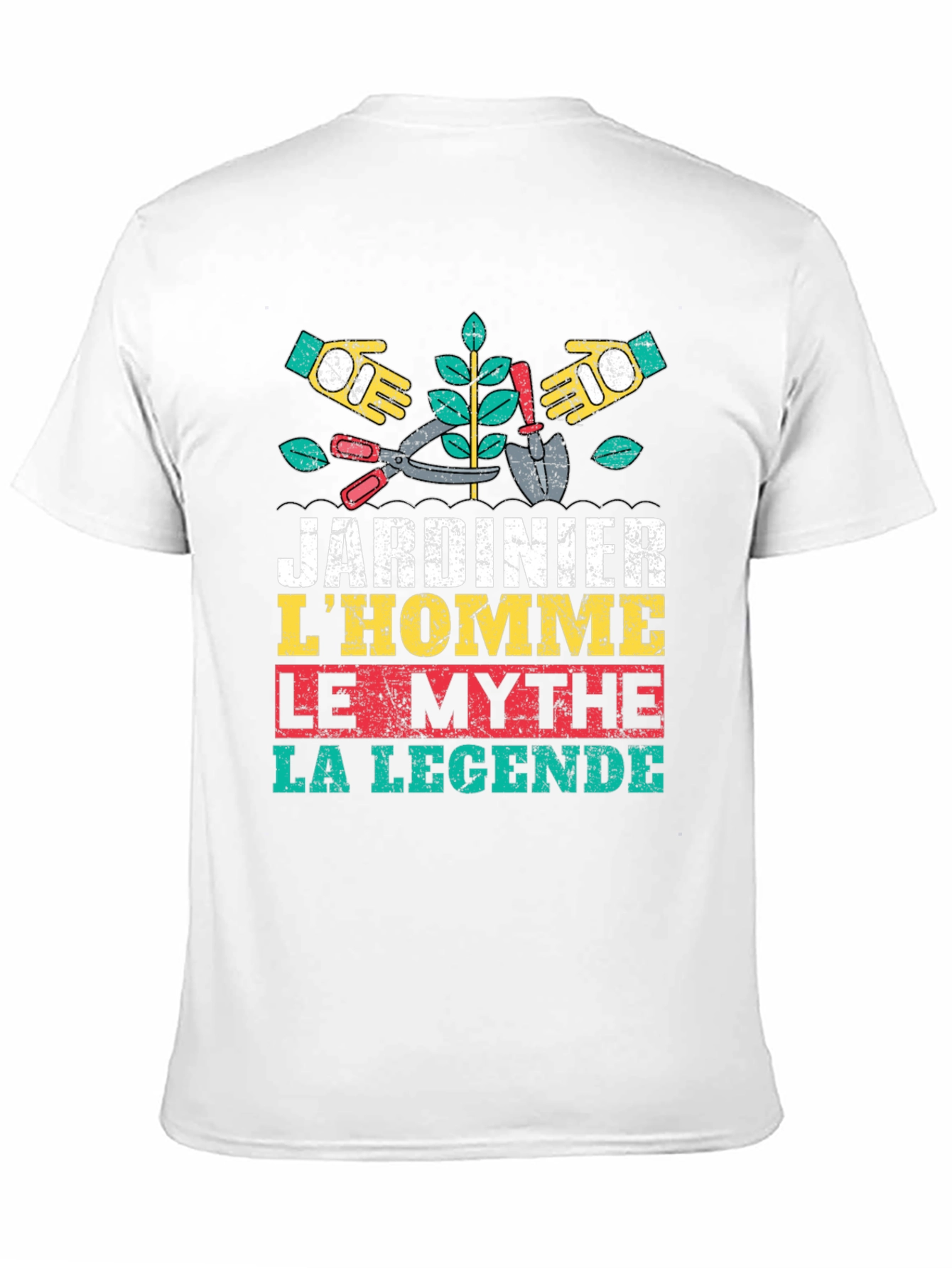Gardener T-Shirt: The Man The Myth The Legend