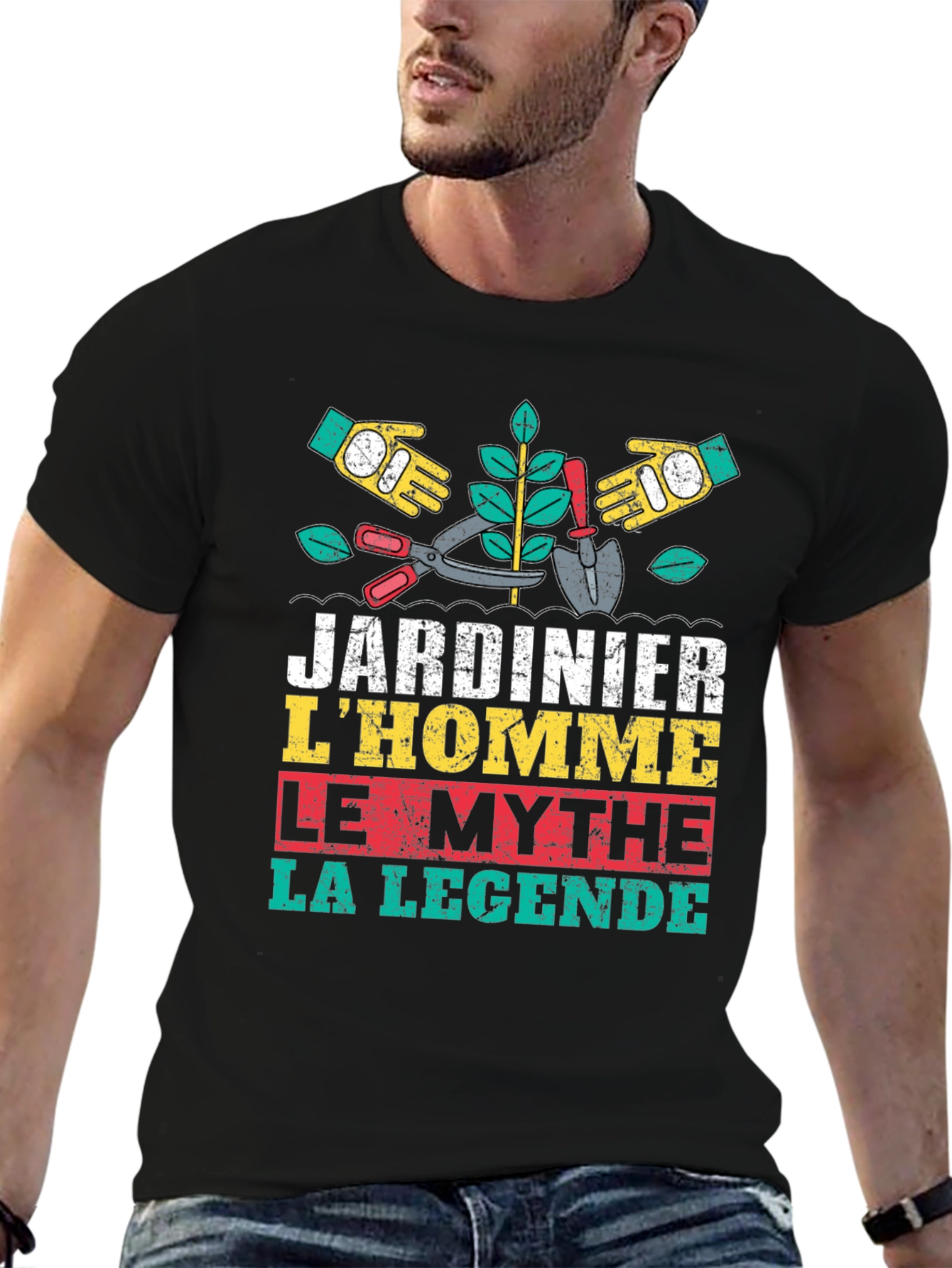 Gardener T-Shirt: The Man The Myth The Legend
