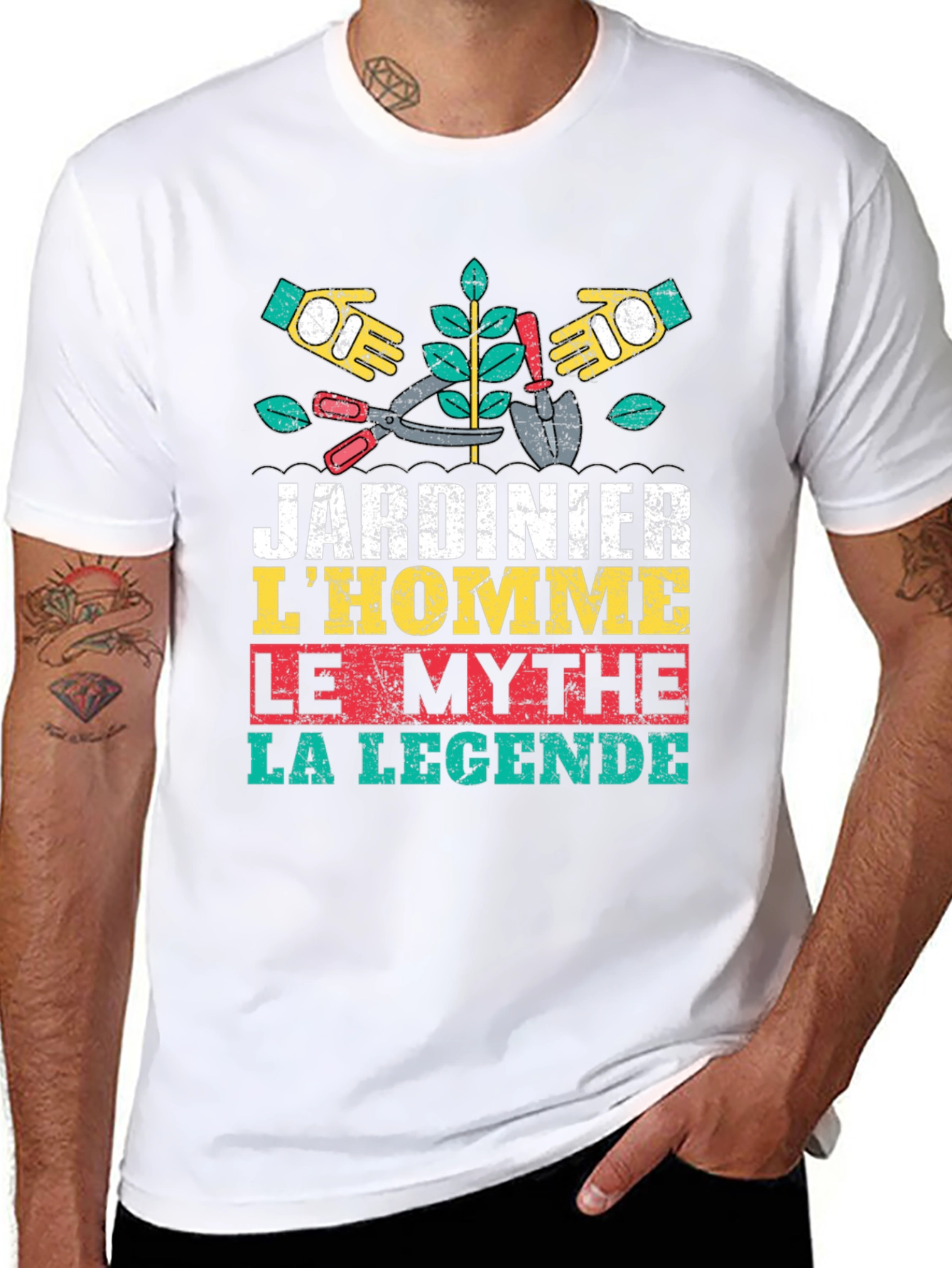 Gardener T-Shirt: The Man The Myth The Legend