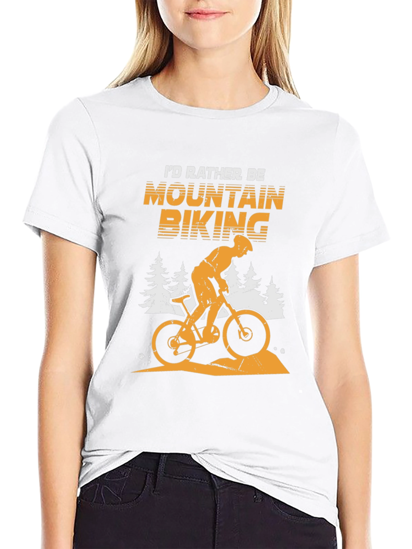Mountain Biking T-Shirt: Adventure Ready!