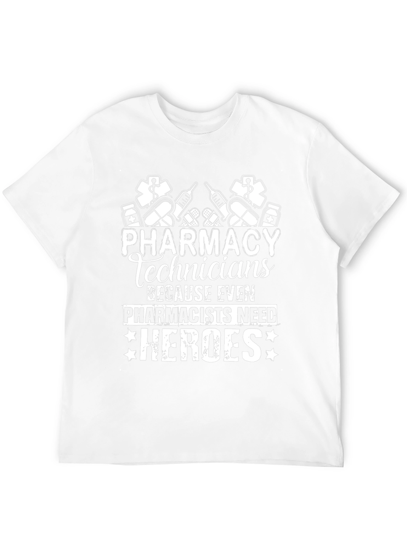 Pharmacy Tech Heroes Graphic Tee - Black