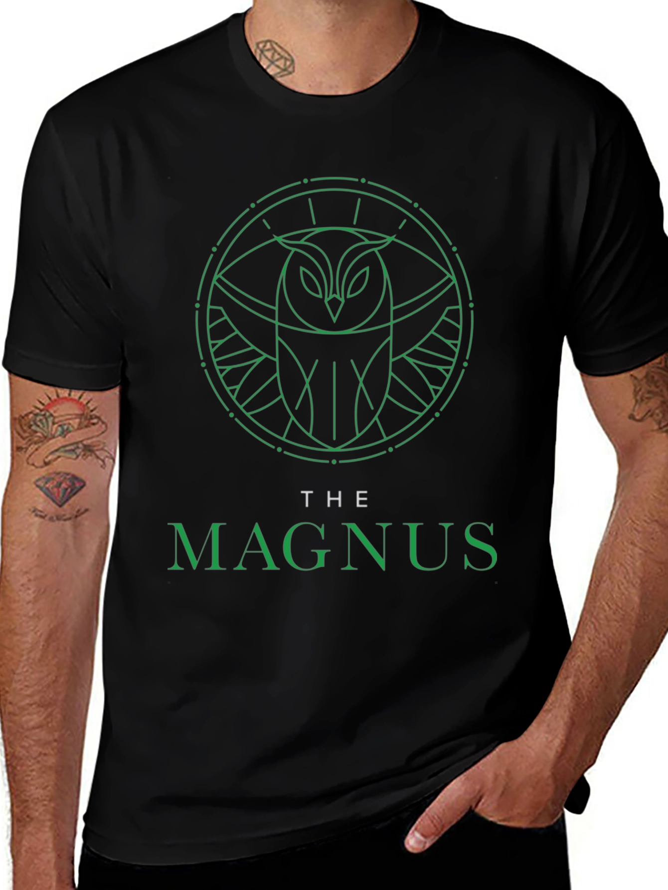 The Magnus Archives Owl T-Shirt - Dark Academia Style