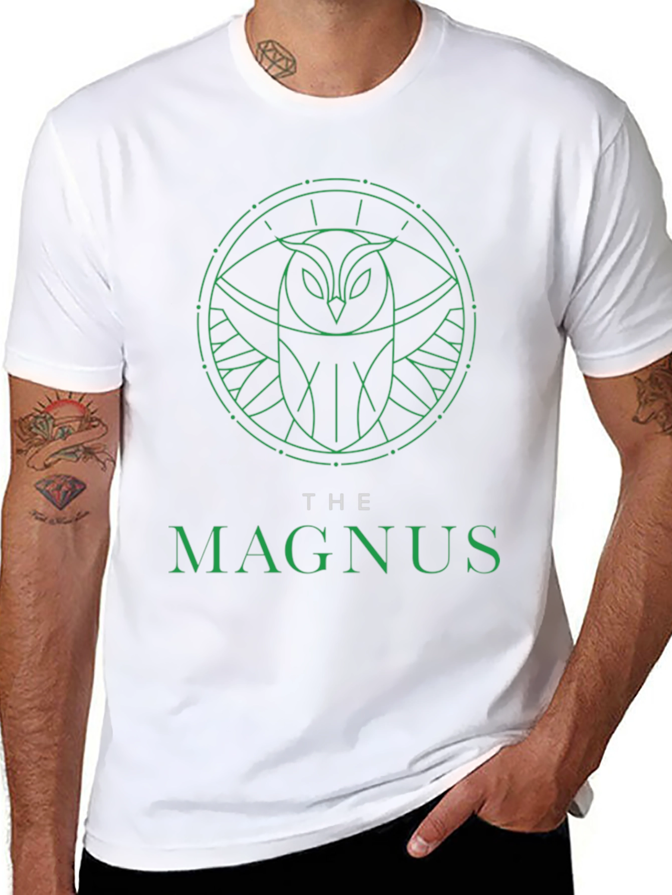 The Magnus Archives Owl T-Shirt - Dark Academia Style