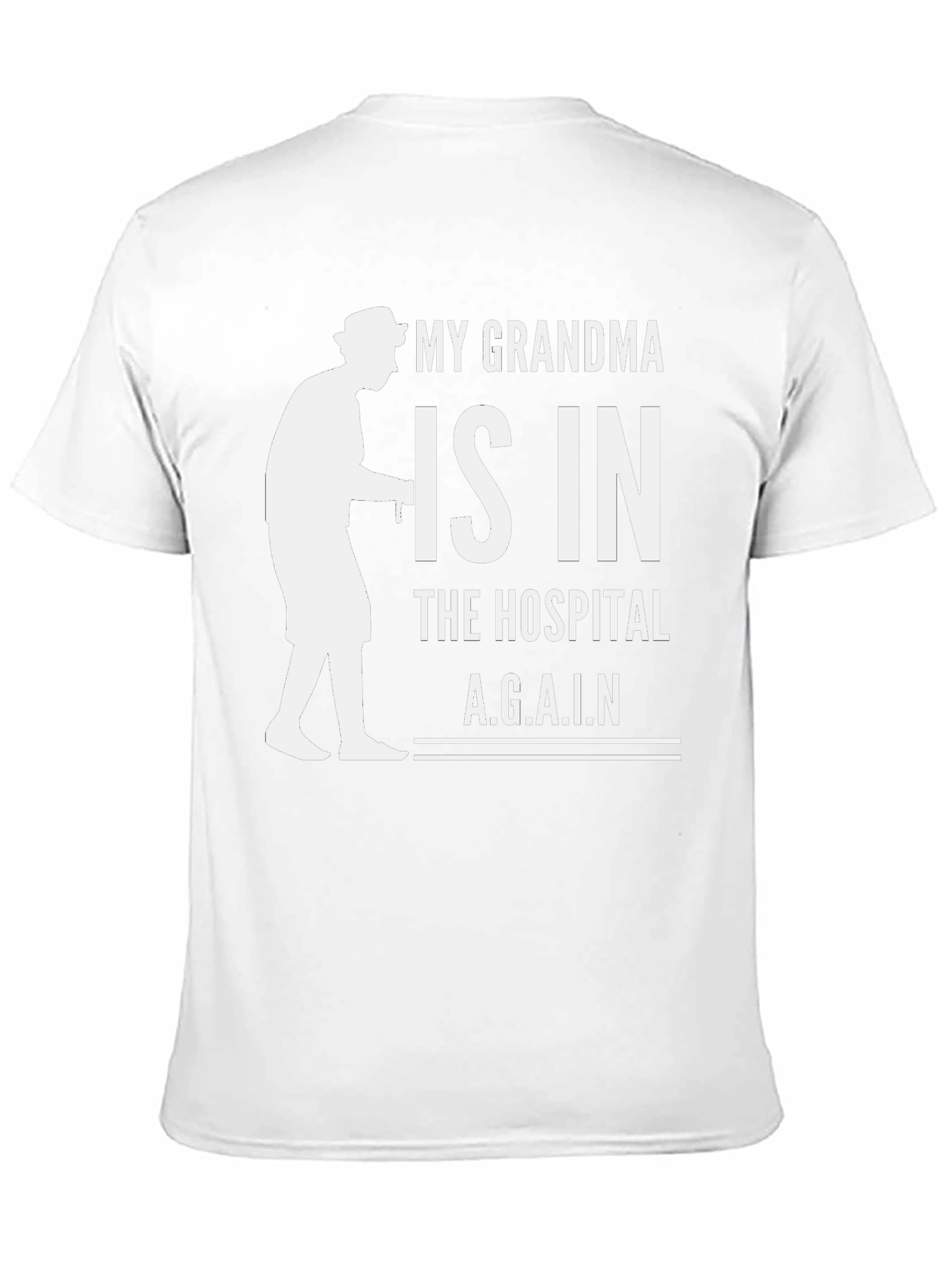 Grandma in Hospital Graphic T-Shirt
