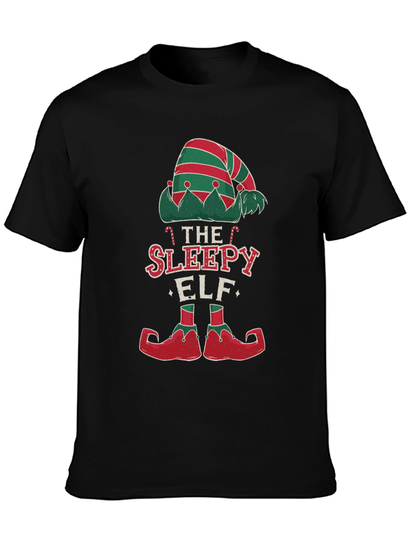 The Sleepy Elf Christmas T-Shirt