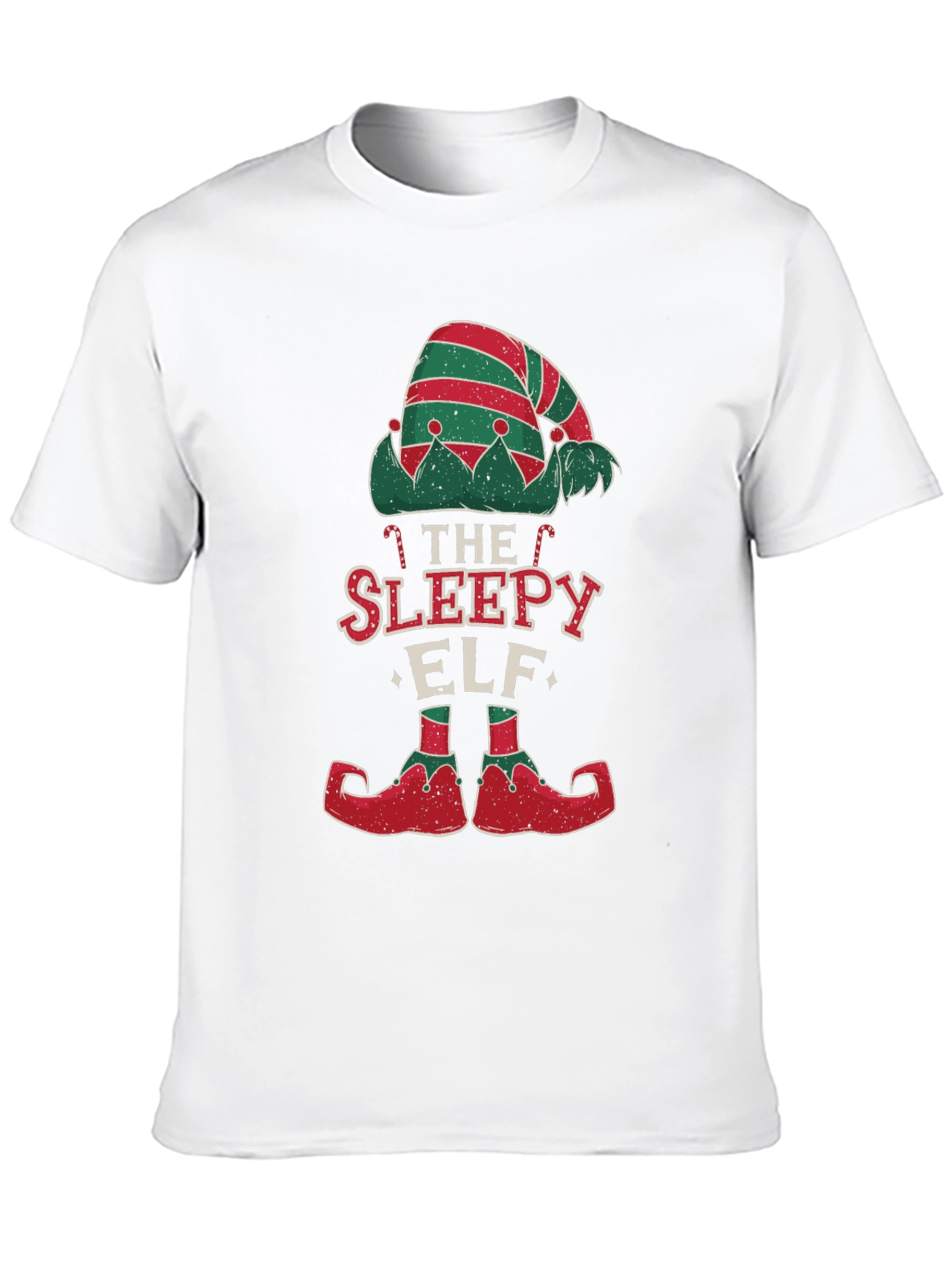 The Sleepy Elf Christmas T-Shirt