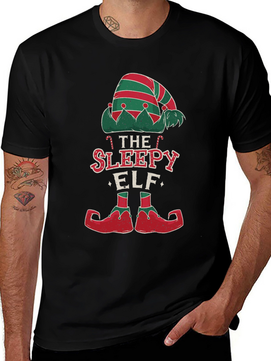 The Sleepy Elf Christmas T-Shirt