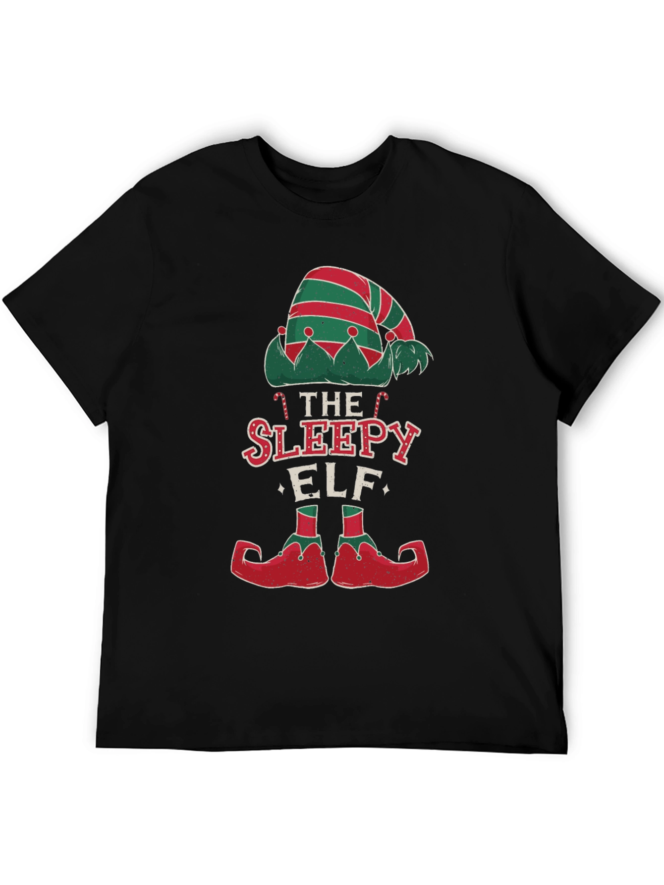 The Sleepy Elf Christmas T-Shirt
