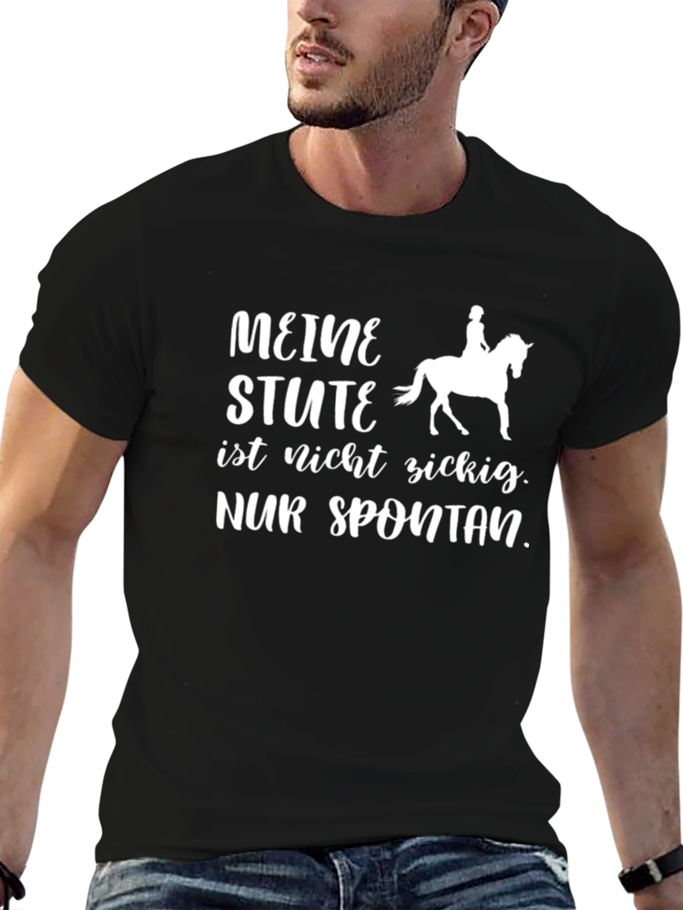 Funny Horse Riding T-Shirt - Meine Stute