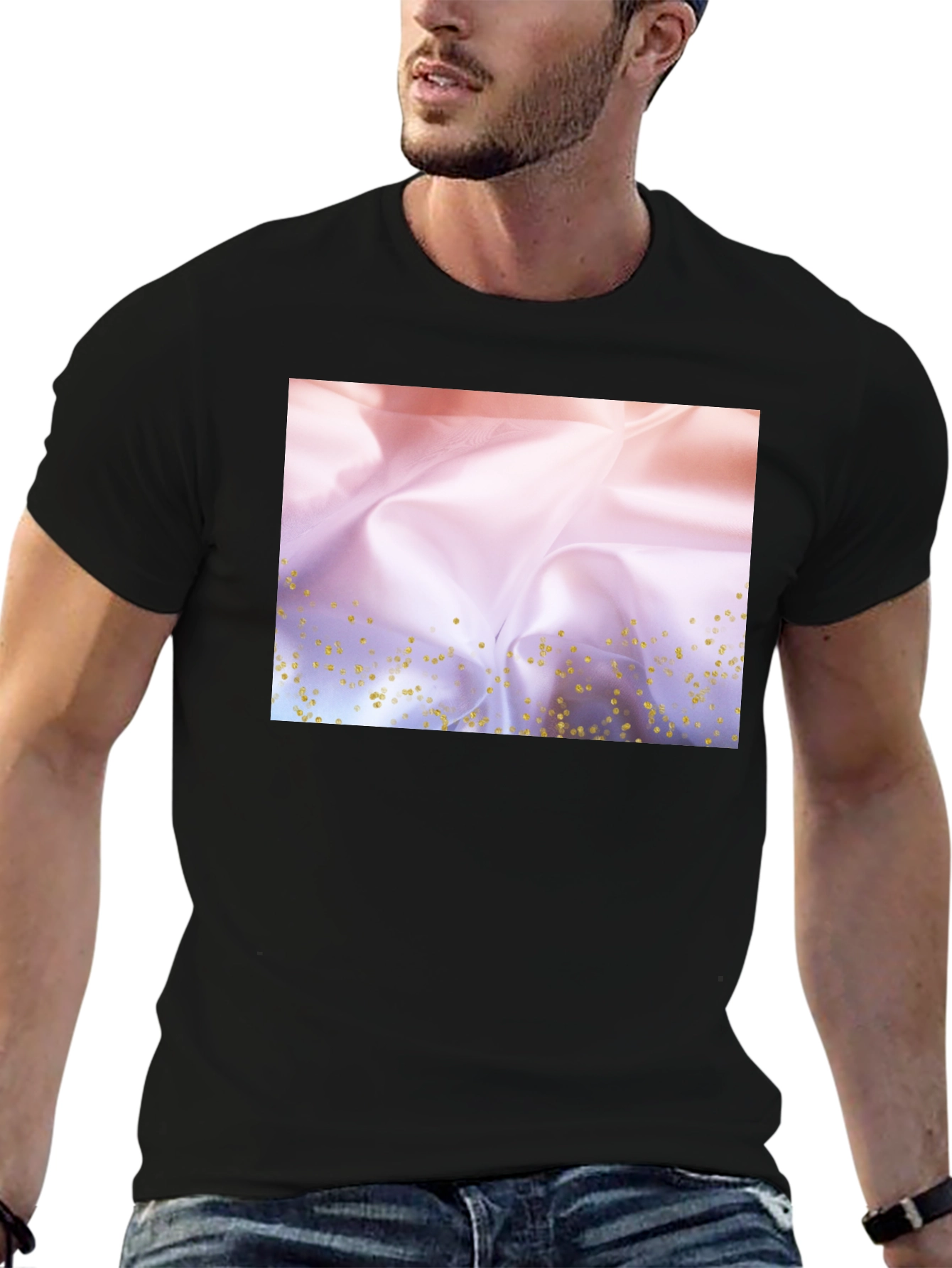 Elegant Silk T-Shirt