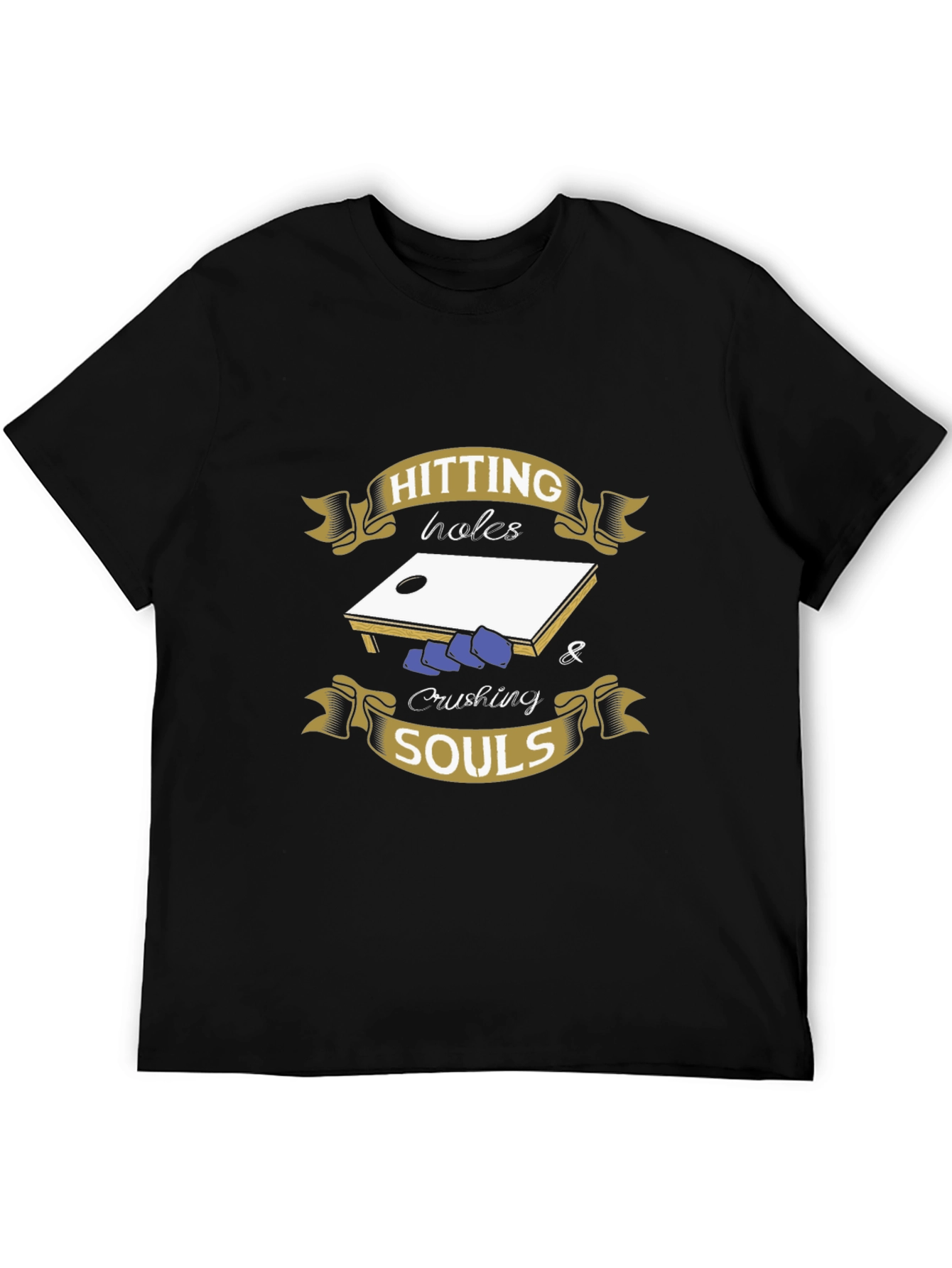 Hitting Holes & Crushing Souls Graphic Tee