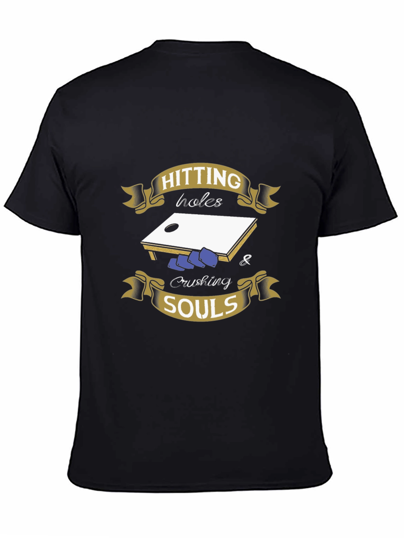 Hitting Holes & Crushing Souls Graphic Tee