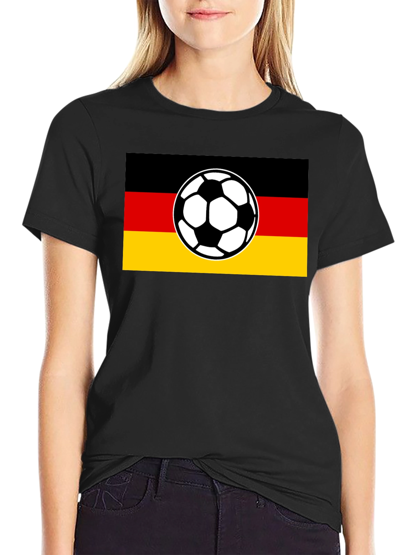 Germany Flag Soccer T-Shirt