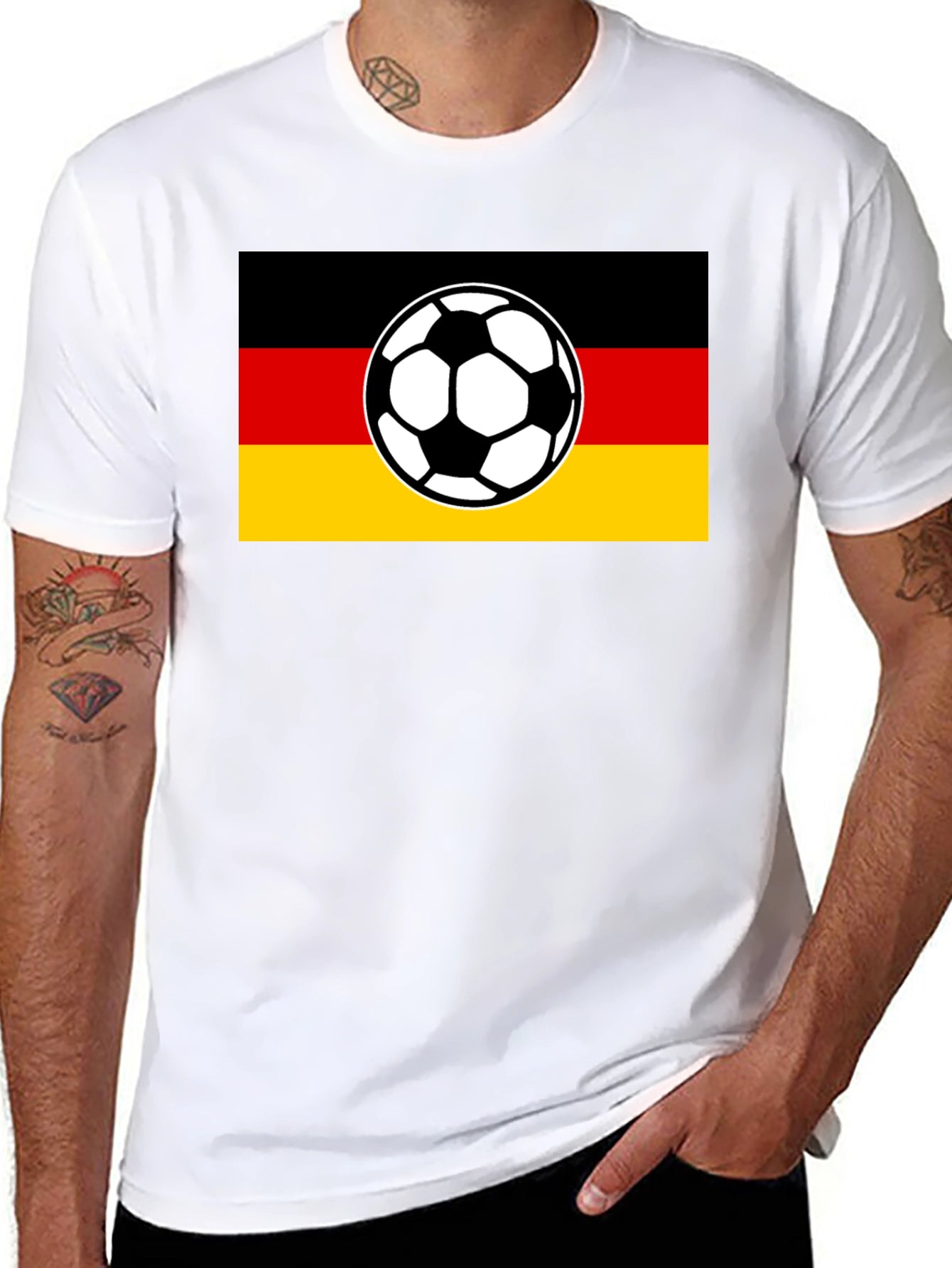 Germany Flag Soccer T-Shirt