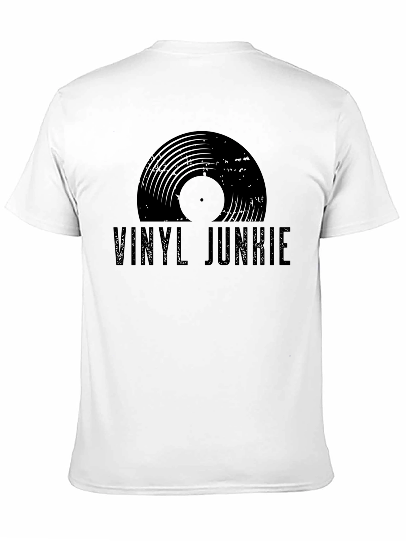 Vinyl Junkie T-Shirt - Music Lover Tee
