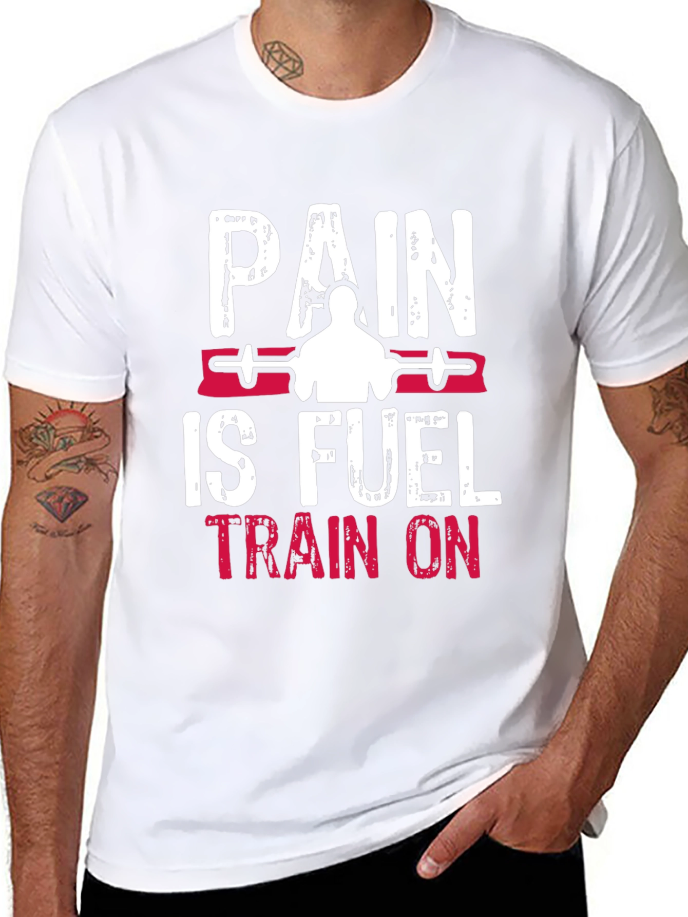 Pain is Fuel Workout T-Shirt