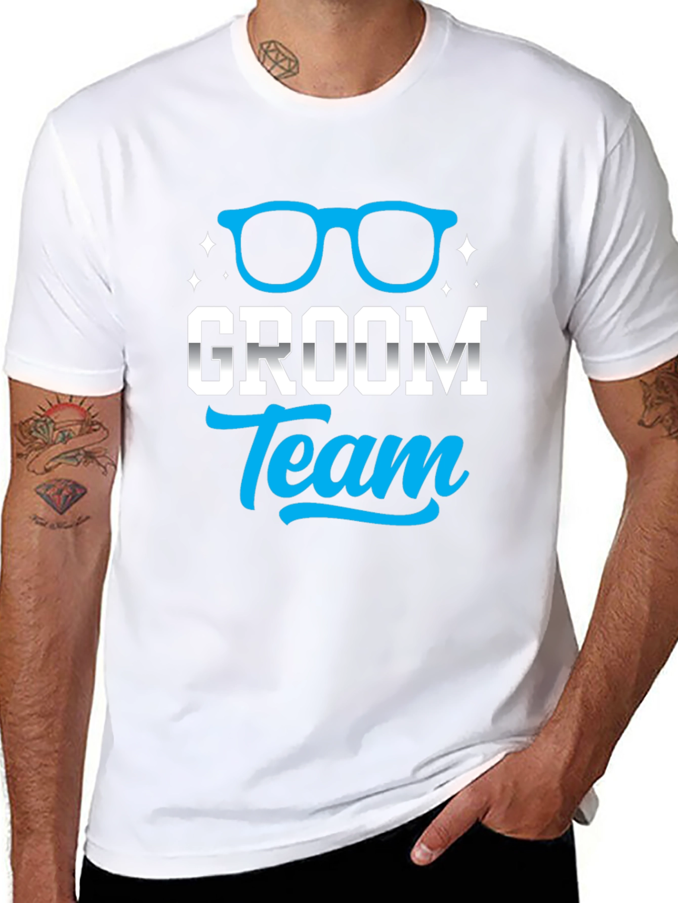 Groom Team T-Shirt - Funny Wedding Party Tee