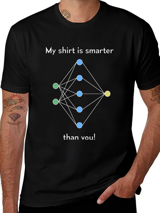 Smarter Shirt - Neural Network Graphic Tee