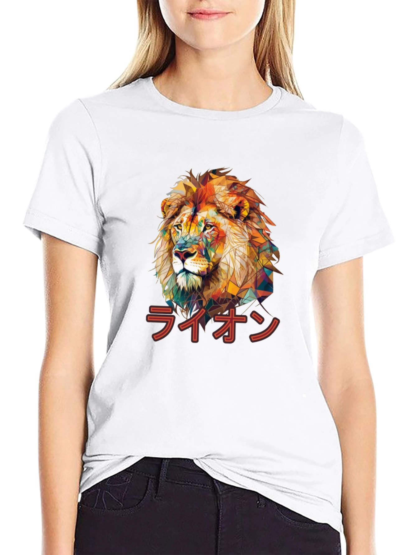 Lion Graphic Print T-Shirt - Stylish Mens Tee