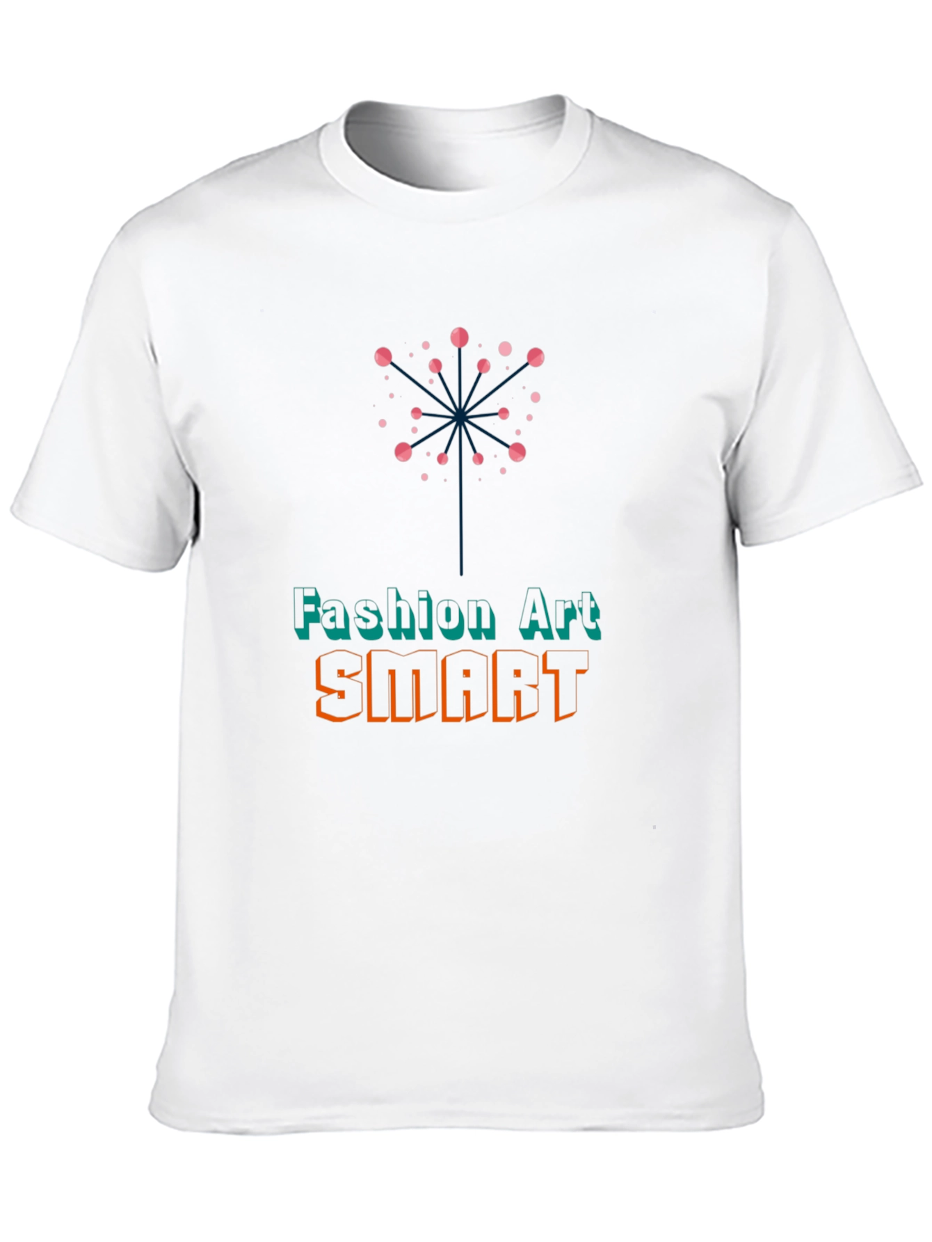 Fashion Art SMART Graphic Print T-Shirt