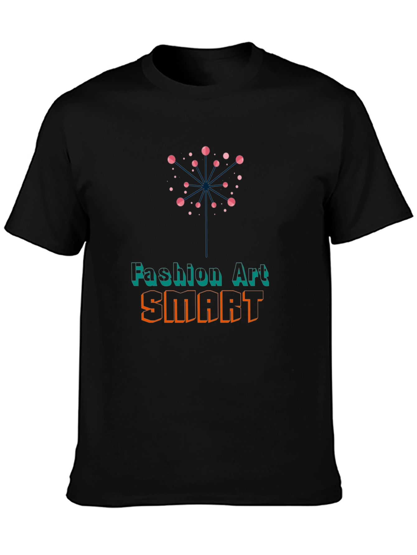 Fashion Art SMART Graphic Print T-Shirt