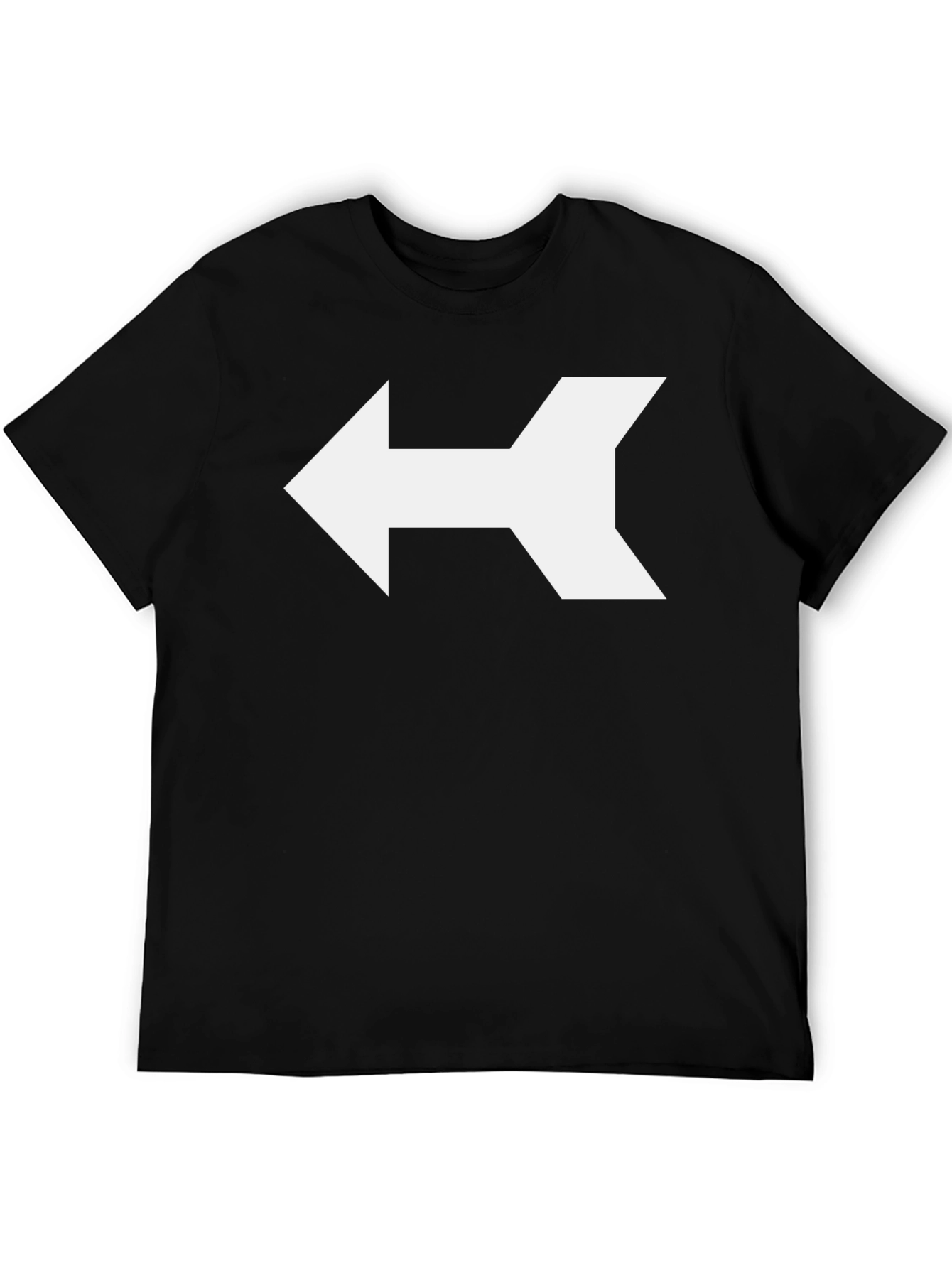Arrow Graphic Tee - Modern Directional Design