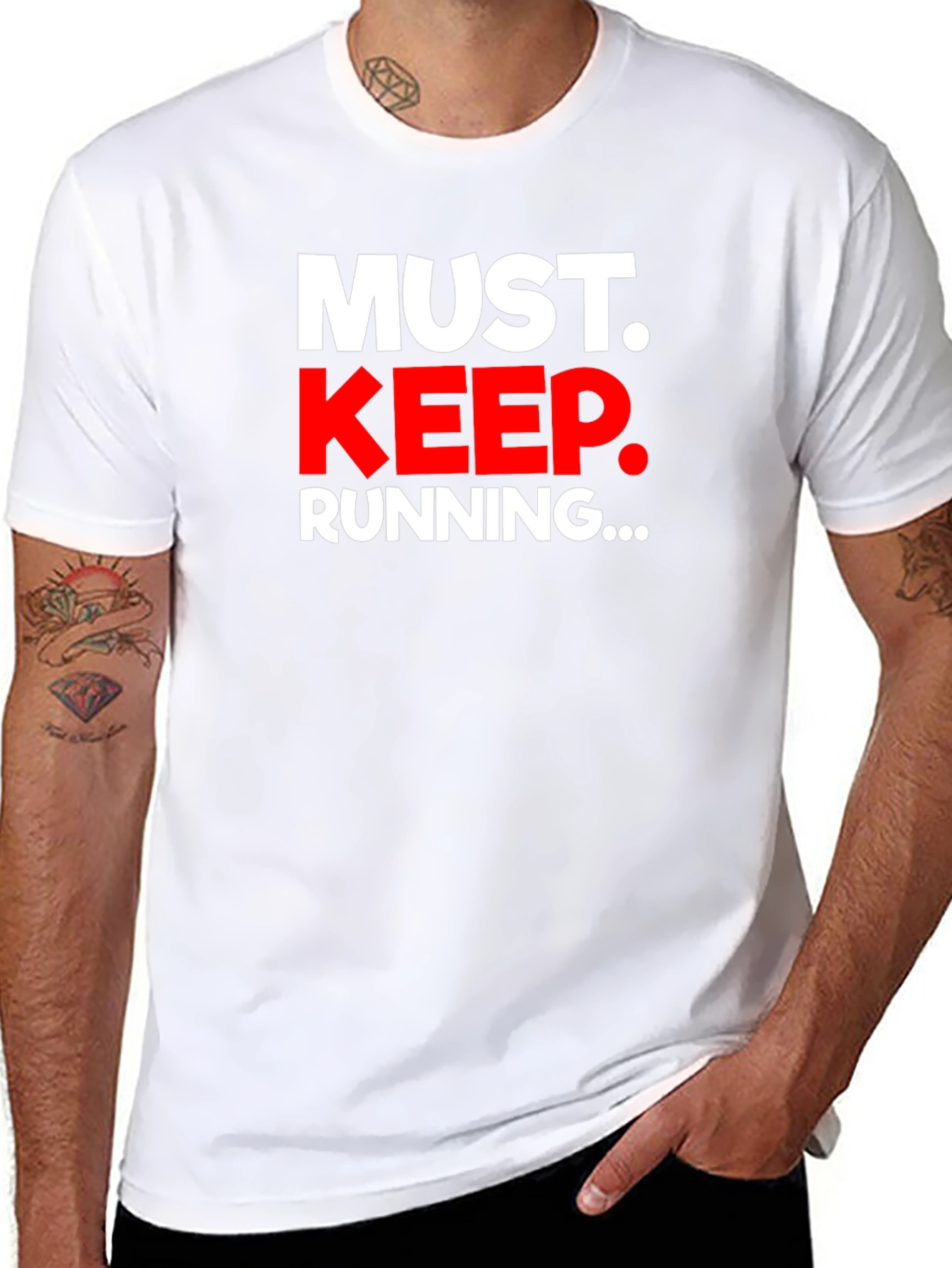 Must Keep Running Graphic Tee