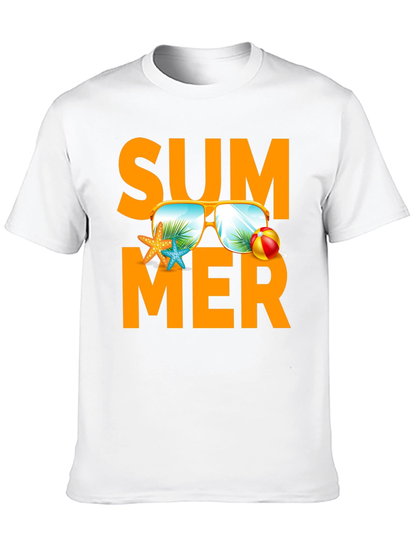 Summer Fun Graphic Tee - Black
