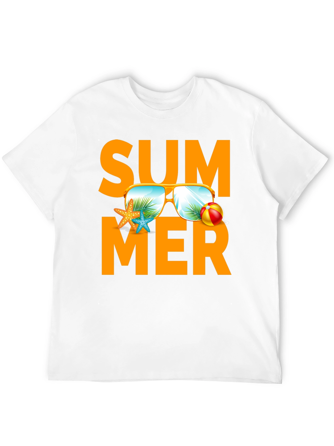 Summer Fun Graphic Tee - Black
