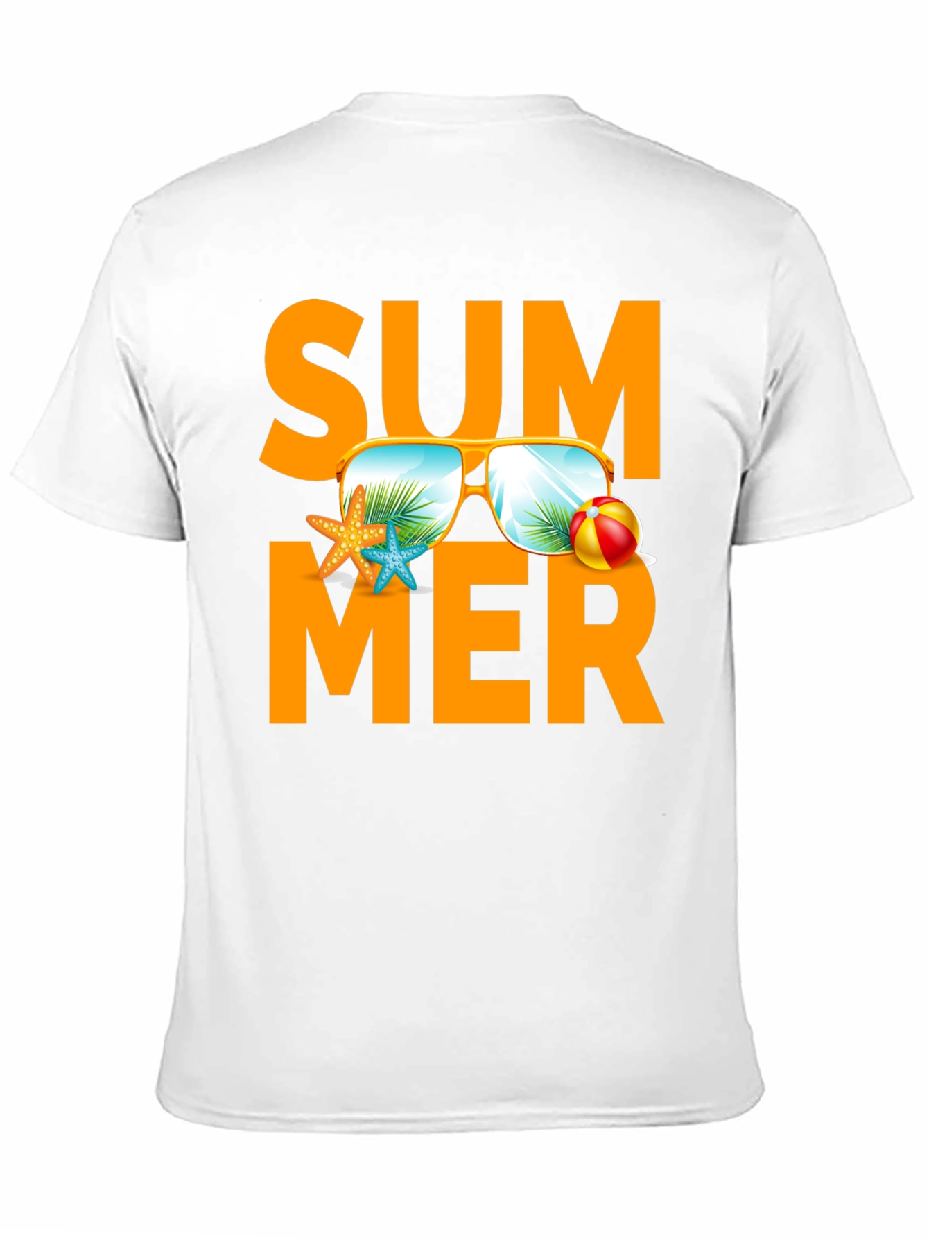 Summer Fun Graphic Tee - Black