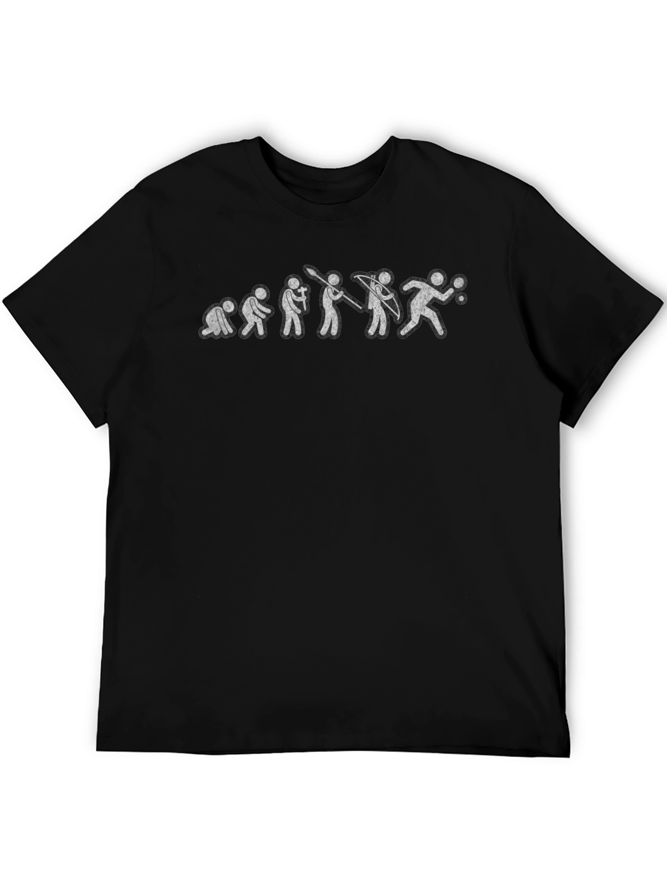 Evolution of Man Bowling T-Shirt