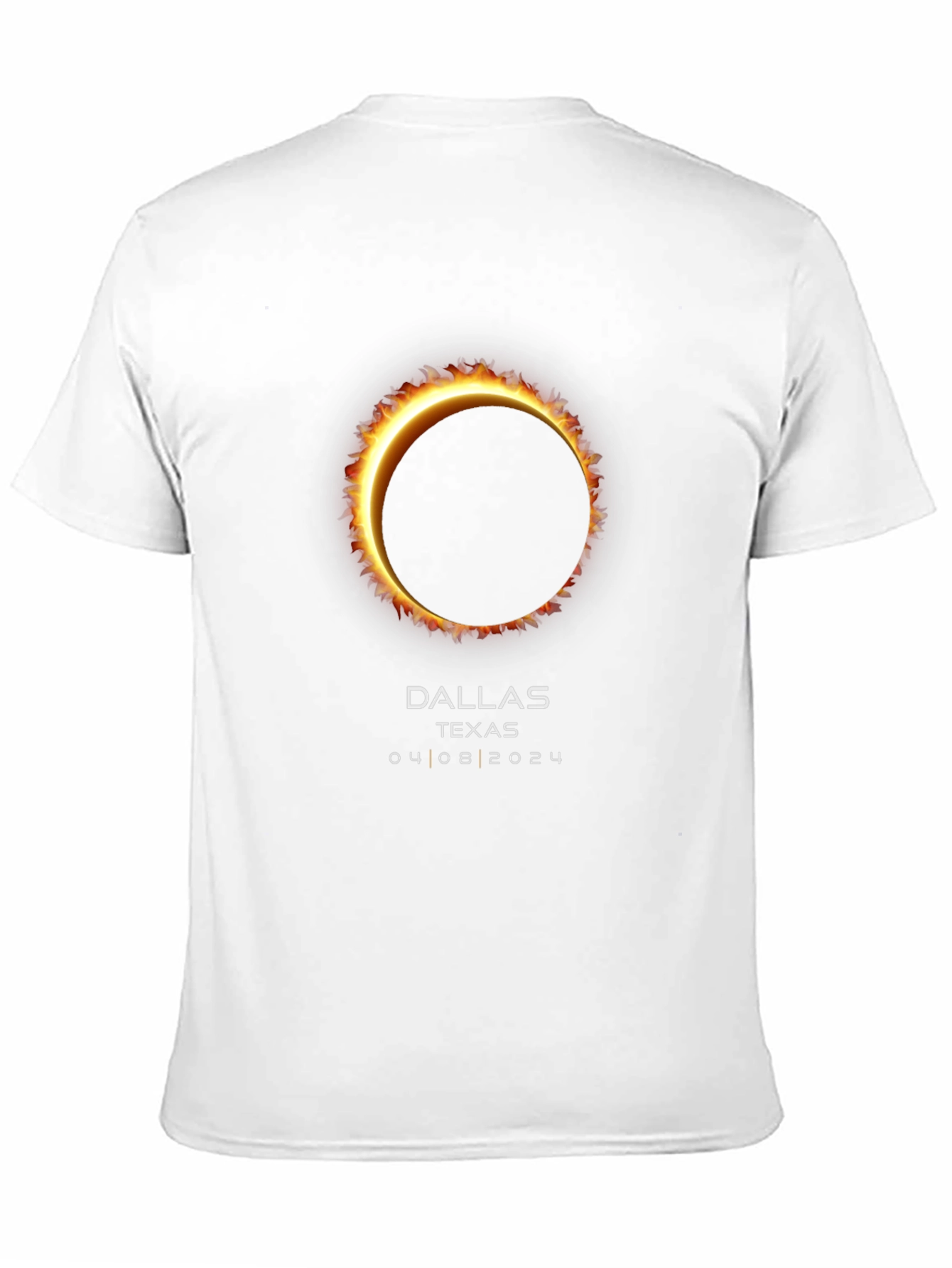 Dallas Texas Eclipse T-Shirt - April 8 2024