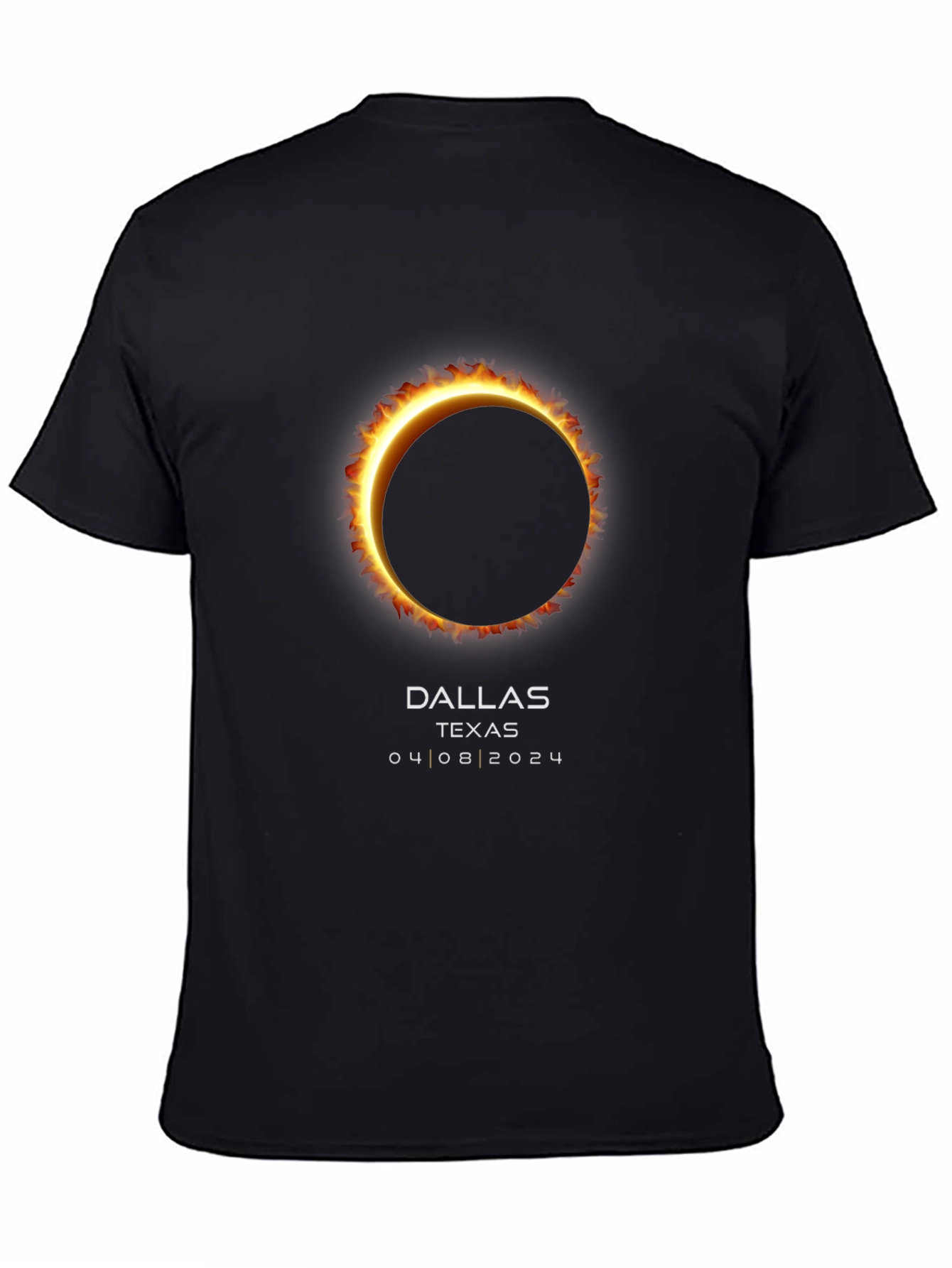 Dallas Texas Eclipse T-Shirt - April 8 2024