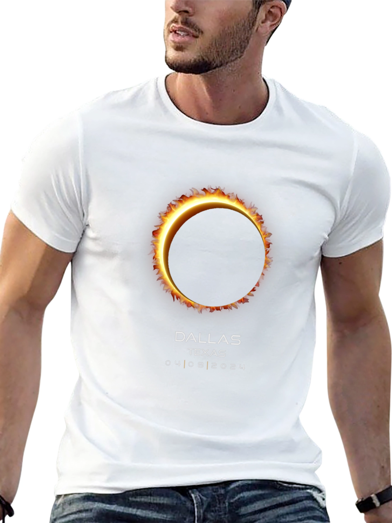 Dallas Texas Eclipse T-Shirt - April 8 2024