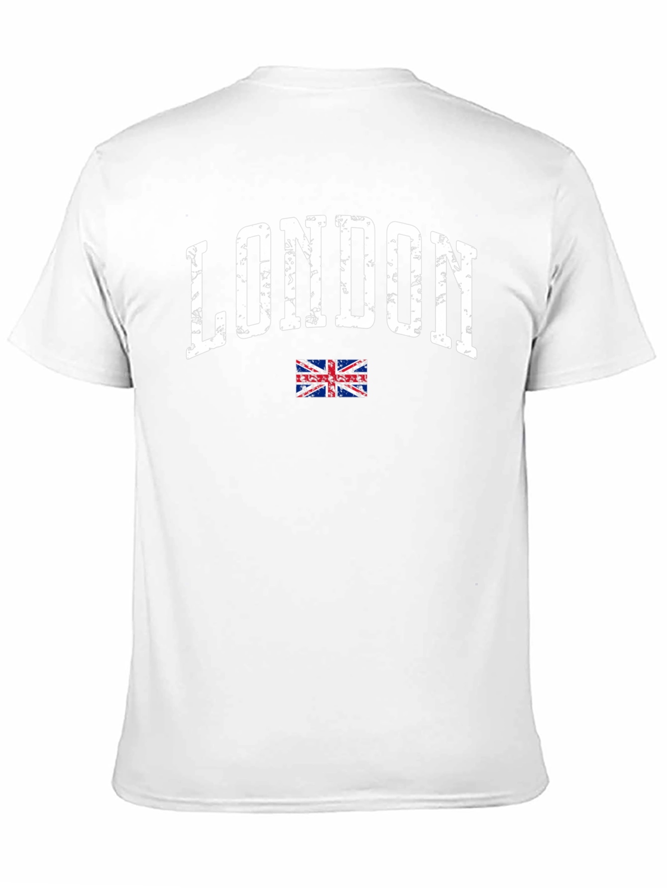 London UK Flag Graphic Tee - Black