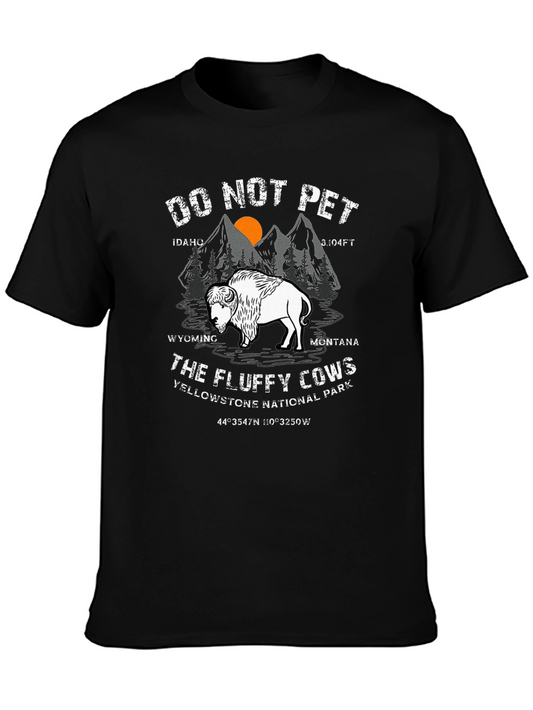 Do Not Pet Fluffy Cows T-Shirt