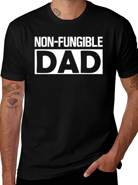 Non-Fungible Dad Black T-Shirt