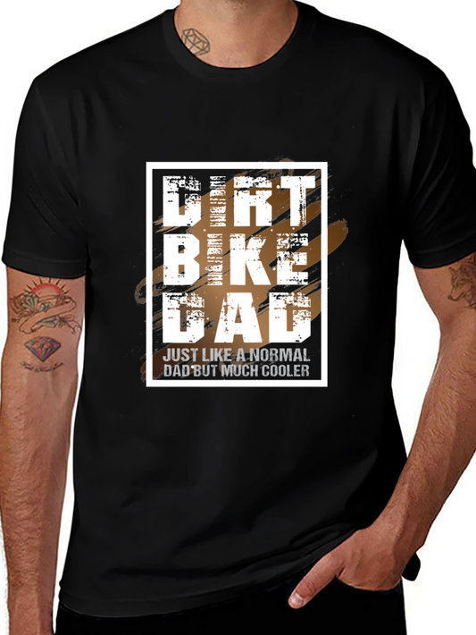Dirt Bike Dad Graphic T-Shirt