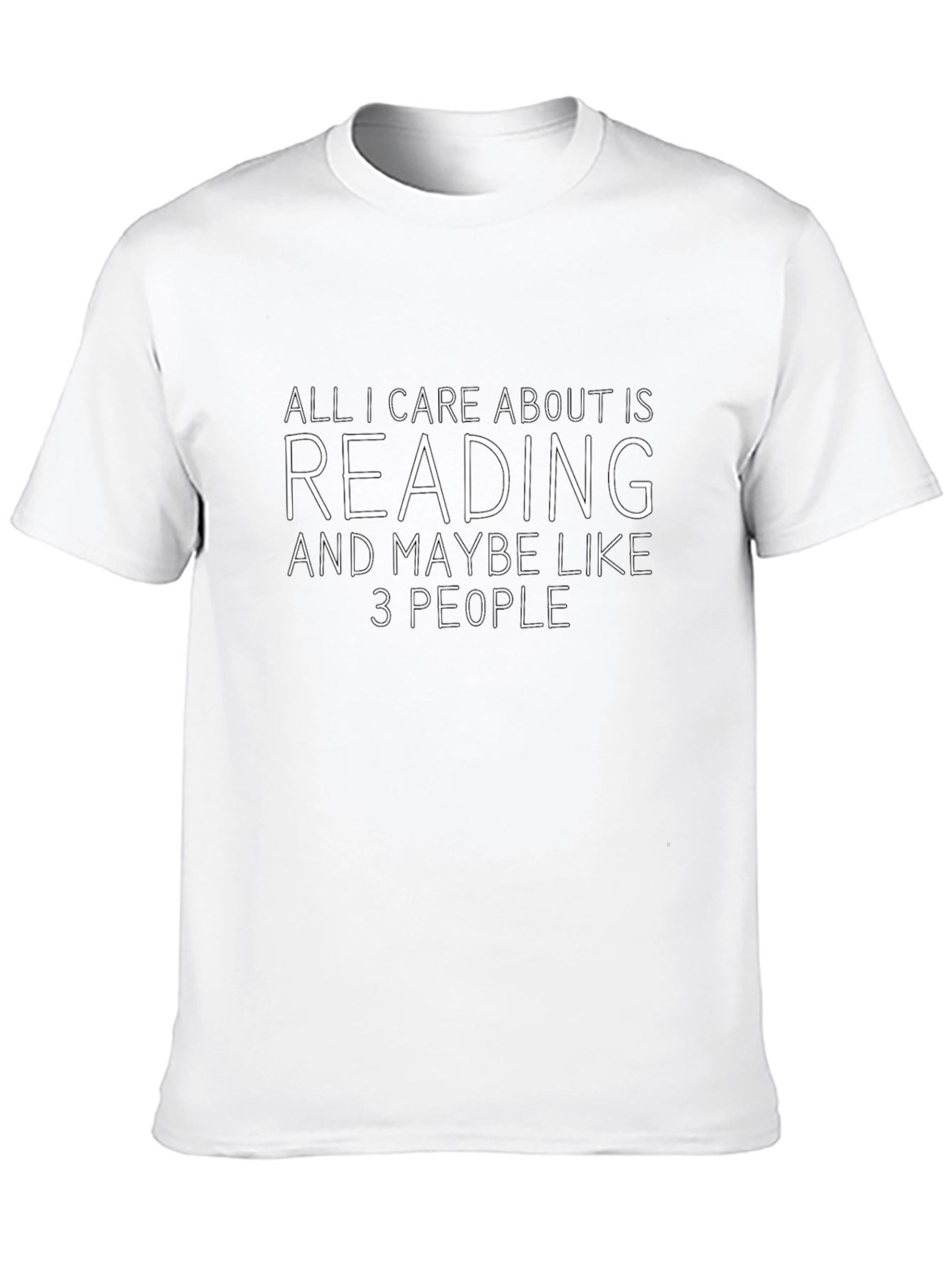 Reading is My Priority Graphic T-Shirt
