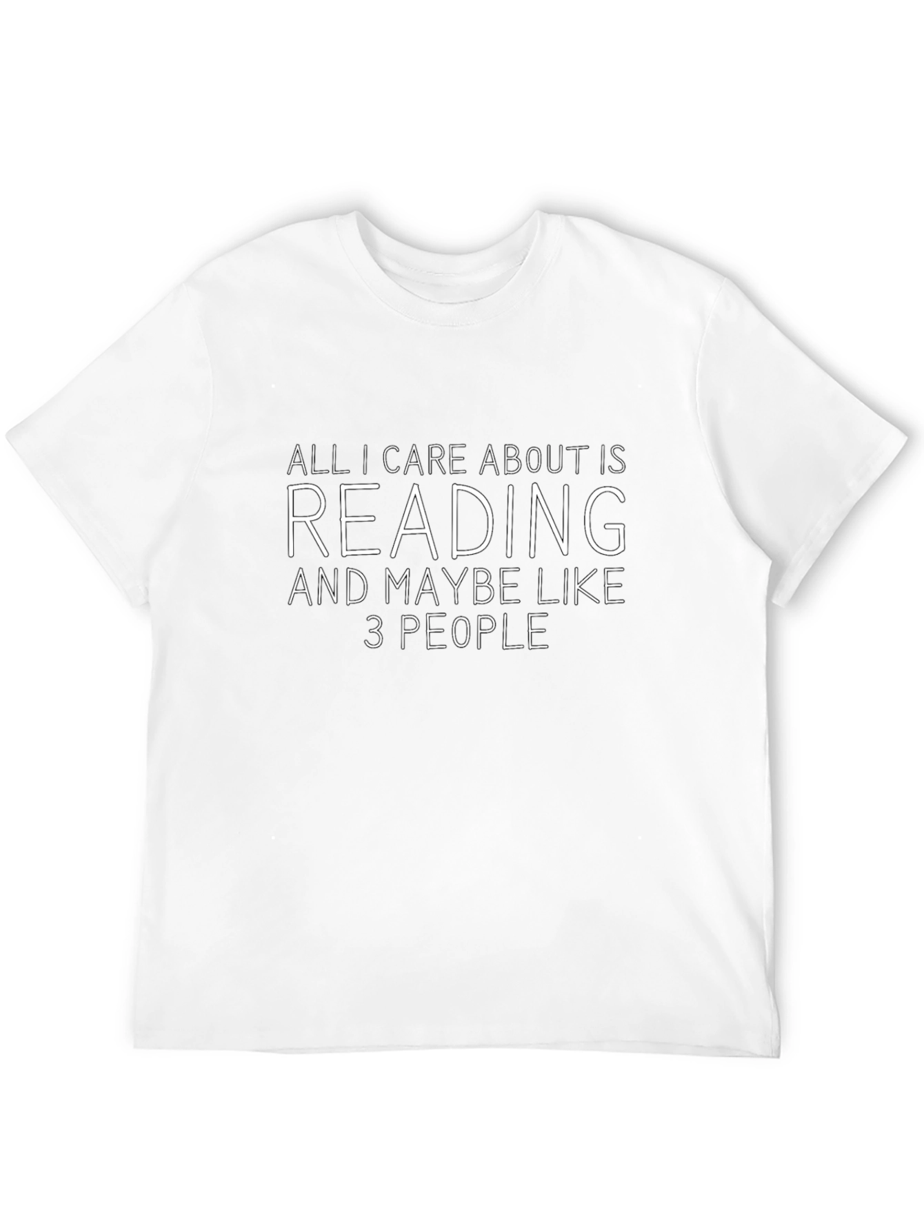 Reading is My Priority Graphic T-Shirt